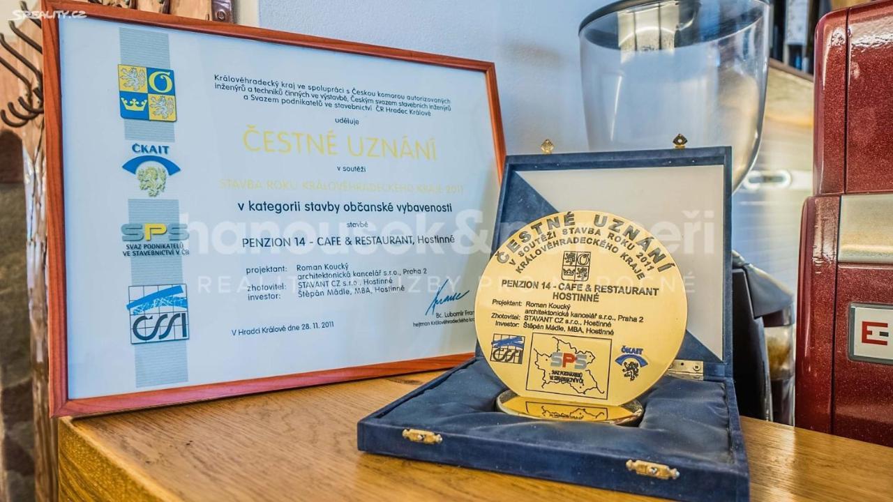Penzion A Restaurace 14 Hostinne  Luaran gambar